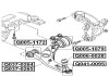 Фото автозапчасти сайлентблок переднего рычага без кронштейна FORD C-MAX (DM2) 1.6 (HWDA) 2007.02-2010.09 Q-FIX Q0051079 (фото 2)