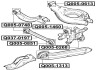 Сайлентблок задней тяги CHEVROLET CAPTIVA (C100) 2007- Q-FIX Q0051313 (фото 2)