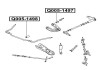 Сайлентблок верхнего рычага NISSAN 720 I (720) 1,6 (J16) 1980.12-1984.05 Q-FIX Q005-1497 (фото 2)