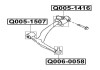 Сайлентблок передній переднього важеля INFINITI FX 35 (VQ35DE) 2003.02-2008.12 Q-FIX Q0051507 (фото 2)