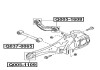 Фото автозапчасти сайлентблок задней поперечной тяги FORD EDGE 2007-2014 Q-FIX Q0051608 (фото 2)