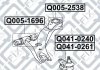 Сайлентблок передній переднього важеля LEXUS ES (AVV6_, GSV6_, ASV6_) 250 (AVV60_, ASV60_) (2AR-FE) 2012.06- Q-FIX Q0051696 (фото 3)