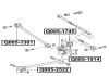 Сайлентблок задней цапфы TOYOTA AVENSIS AT22#/AZT220/CDT220/CT220/ST220/ZZT22# 1997-2003 Q-FIX Q0051745 (фото 2)