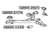 Фото автозапчасти сайлентблок переднего нижнего рычага ACURA TSX 2004-2008 Q-FIX Q0052174 (фото 2)