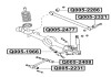 Фото автозапчасти сайлентблок задней нижней продольной тяги MITSUBISHI IO (H6_W, H7_W) 1.8 (H76W, H66W) (4G93 (SOHC 16V)) 2001.11-2007.06 Q-FIX Q0052231 (фото 2)