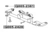 Подушка подрамника MITSUBISHI DELICA / SPACE GEAR 2.0 09.1995 - 10.2002 Q-FIX Q005-2381 (фото 2)