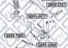 Сайлентблок задньої нижньої поздовжньої тяги MITSUBISHI PAJERO PININ/IO H61W-H77W 1999-2005 Q-FIX Q005-2408 (фото 1)