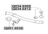 Фото автозапчасти тяга стабилизатора передняя левая LEXUS LX460/570 URJ20# 2007- Q-FIX Q034-0265 (фото 2)