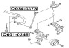 Тяга стабилизатора передняя AUDI A3 (8P1) 1.2 TSI (CBZB) 2010.04-2012.08 Q-FIX Q0340373 (фото 2)