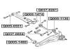 Фото автозапчастини тяга задня поперечна верхня DODGE CALIBER 1.8 (EBA) 2006.06- Q-FIX Q0370261 (фото 2)