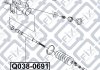 Рулевая тяга CHEVROLET AVEO T250 1.6 (SHANGHAI) Q-FIX Q0380691 (фото 3)