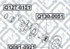 Диск тормозной передний HYUNDAI AVANTE II (J-2) 1.6 16V (4G61) 1995.11-2000.09 Q-FIX Q0910921 (фото 5)