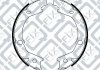 Колодки гальма стоянки HYUNDAI ELANTRA LAVITA (FC) 1.5 CRDI (D3EA) 2001.10-2010.08 Q-FIX Q092-0392 (фото 4)