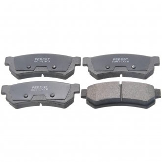 Колодки тормозные задние дисковые CHEVROLET ESTATE ESTATE 1.6 (F16D3) 2005.03- Q-FIX Q0930179