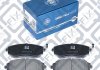 Колодки тормозные передние дисковые SUBARU BRZ 2.0 (FA20) 2012.06- Q-FIX Q093-0843 (фото 2)