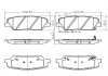 Колодки гальмівні передні дискові HYUNDAI AZERA (TG) 3.3 (G6DB) 2010.11- Q-FIX Q0931028 (фото 2)