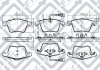 Колодки гальмівні передні дискові VW EUROVAN V BUS (7HB, 7HJ, 7EB, 7EJ, 7EF, 7EG, 7HF, 7EC) 1.9 TDI (AXB) 2003.04-2009.11 Q-FIX Q0931145 (фото 3)