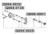 Фото автозапчасти ремкомплект суппорта тормозного заднего NISSAN ALTIMA 2.5 (QR25DE) 2001.08-2006.09 Q-FIX Q0940025 (фото 2)