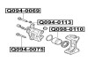 Фото автозапчасти направительная суппорта тормозного переднего MITSUBISHI ASX GA# 2010- Q-FIX Q0940069 (фото 2)