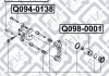 Направительная суппорта тормозного заднего INFINITI EX 25 (VQ25HR) 2010.04- Q-FIX Q0940138 (фото 2)