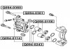 Фото автозапчастини ремкомплект супорта гальмівного переднього CITROEN C-CROSSER 2007- Q-FIX Q0940243 (фото 2)