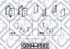 Комплект монтажний гальмівних колодок MITSUBISHI PAJERO/MONTERO SPORT CHALLENGER KH# 2008- Q-FIX Q094-0592 (фото 2)