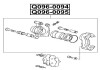 Фото автозапчасти тормозной суппорт передний правый MITSUBISHI CHALLENGER (K90) 2.5 TD (K94W) (4D56 T) 1998.11- Q-FIX Q0960095 (фото 2)