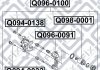 Супорт гальмівний задній лівий NISSAN X-TRAIL (T30) 2.0 (QR20DE) 2001.07-2013.01 Q-FIX Q096-0100 (фото 2)