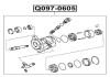 Фото автозапчасти насос гидроусилителя TOYOTA LAND CRUISER (_J8_) 4.5 24V (FZJ80_) (1FZ-FE) 1992.08-1997.12 Q-FIX Q097-0605 (фото 2)