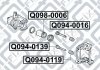 Поршень супорта гальмівного заднього ACURA RDX 2006-2012 Q-FIX Q0980006 (фото 2)