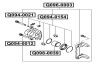 Фото автозапчастини поршень супорта гальмівного заднього ACURA MDX YD1 2001-2006 Q-FIX Q0980039 (фото 2)