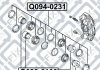 Поршень суппорта тормозного переднего LEXUS LX (URJ201) 570 (3UR-FE) 2007.11- Q-FIX Q0980103 (фото 2)