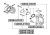 Поршень суппорта тормозного переднего MITSUBISHI CHALLENGER II (KH_, KG_, PB, PC) 2.5 CRTD (4D56 HP) 2008.07- Q-FIX Q0980130 (фото 2)