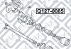 Подшипник приводного вала FORD C-MAX CAP 2003-2007 Q-FIX Q1270085 (фото 2)