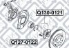 Підшипник ступичний передній CHRYSLER COMPASS/PATRIOT 2006-2010 Q-FIX Q127-0122 (фото 1)