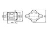 Фото автозапчасти шрус внутренний правый MITSUBISHI CHALLENGER (K90) 2.5 TD (K94W) (4D56 T) 1998.11- Q-FIX Q1310541 (фото 2)