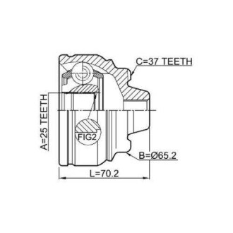 Фото автозапчастини шрус зовнішній BMW 5 (F10) 520 D 01.2013 - 10.2016 Q-FIX Q131-1627