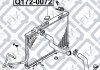 Крышка радиатора DAEWOO CIELO (KLETN) 1.5 (G15MF) 1995.02-1997.08 Q-FIX Q172-0072 (фото 2)