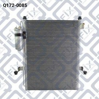Радиатор кондиционера MITSUBISHI L 200 (KB_T, KA_T) 2.5 DI-D (4D56 HP) 2007.08- Q-FIX Q172-0085