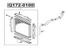 Фото автозапчастини радіатор охолодження TOYOTA HILUX VII Пикап (_N1_, _N2_, _N3_) 2.5 D 4WD (KUN25_) 10.2005 - Q-FIX Q172-0100 (фото 2)