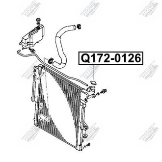 Фото автозапчасти крышка радиатора Q-FIX Q172-0126