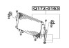 Фото автозапчастини радиатор кондиционера Q-FIX Q172-0163 (фото 1)