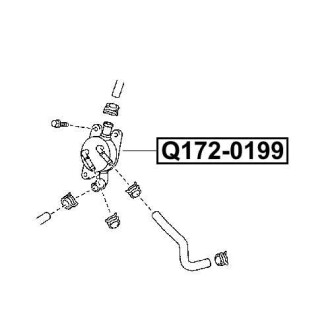 Фото автозапчастини радіатор масляний акпп TOYOTA RAV4 ALA4# / ZSA4# 2012- Q-FIX Q172-0199