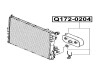 Фото автозапчастини радіатор масляний BMW 3 (E46) 316 I 02.2002 - 02.2005 Q-FIX Q172-0204 (фото 2)