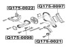 Фото автозапчастини натягувач ланцюга грм NISSAN ALMERA II (N16) 2.2 DCI 09.2003 - Q-FIX Q175-0021 (фото 2)