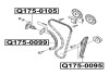 Фото автозапчастини заспокоювач ланцюга грм NISSAN ALMERA TINO (V10) 2.0 (SR20DE) 2000.08- Q-FIX Q175-0095 (фото 1)