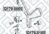 Ролик обводной ремня грм LEXUS GS30/35/43/460 GRS19#/URS190/UZS190 2005-2011 Q-FIX Q179-0165 (фото 1)