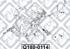 Термостат DAIHATSU CHARMANT (A) 1.3 (A35) (4K) 1981.11-1987.07 Q-FIX Q180-0114 (фото 3)