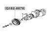 Фото автозапчастини шків коленвалу MITSUBISHI MONTERO III (V7_W, V6_W) 3.5 (6G74 (DOHC 24V)) 2000.04-2007.01 Q-FIX Q182-0076 (фото 2)