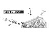 Фото автозапчастини датчик положення коленвала CHEVROLET EPICA (KL1_) 2.0 (X 20 D1) 2006.06- Q-FIX Q2120230 (фото 2)